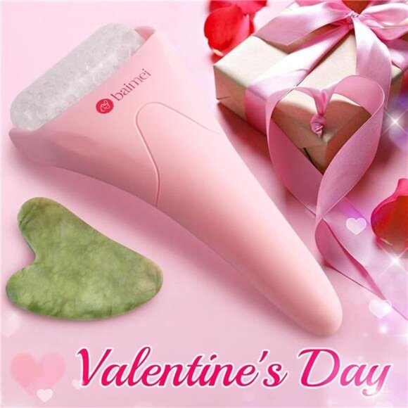 BAIMEI IcyMe Ice Roller for Face Women and Gua Sha Facial Tool Set, Ice Face - Picture 2 of 7